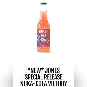 Nuka Victory Cola Jones Soda FALLOUT Game New Vegas Shelter 76 Collectible NEW
